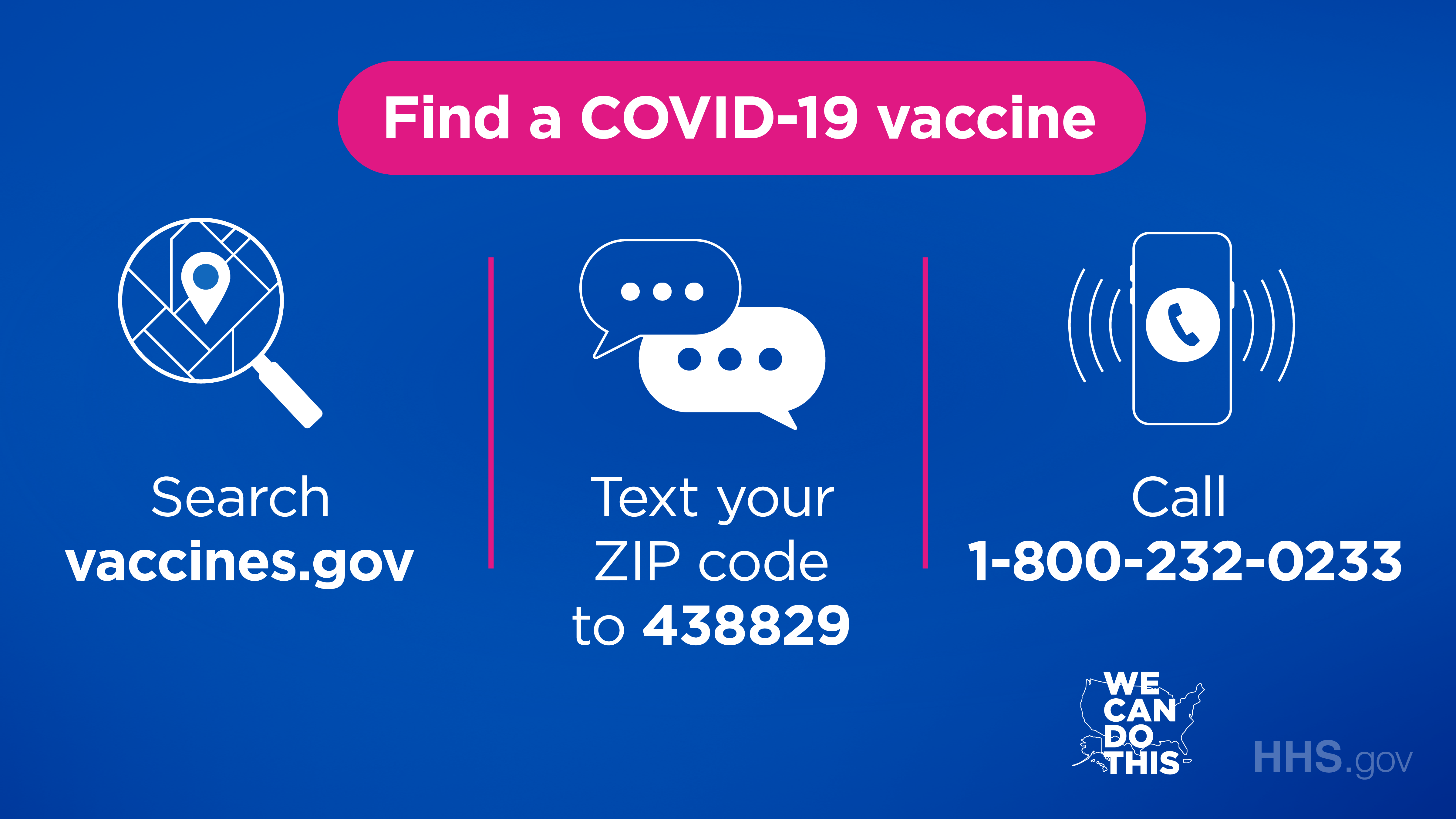 Find a COVID-19 Vaccine